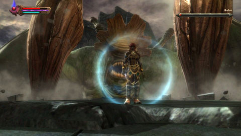 However try to keep away from him for the most part of fighting - Breaking the Siege - p. 2 | Walkthrough - Walkthrough - Kingdoms of Amalur: Reckoning Game Guide & Walkthrough