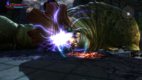 Repeat dodges and attacks until you have an opportunity to finish the monster - Breaking the Siege - p. 2 | Walkthrough - Walkthrough - Kingdoms of Amalur: Reckoning Game Guide & Walkthrough