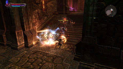 Once you get inside, keep running forward, killing all Tuatha on your way - Pride Before A Fall | Walkthrough - Walkthrough - Kingdoms of Amalur: Reckoning Game Guide & Walkthrough