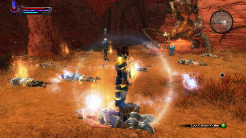 Eventually youll get to a small clearing, where Giran awaits you - The Red Marches - p. 1 | Side missions - Side missions - Kingdoms of Amalur: Reckoning Game Guide & Walkthrough