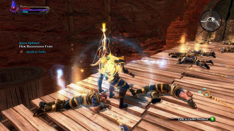 After the fight talk to your companion - The Red Marches - p. 1 | Side missions - Side missions - Kingdoms of Amalur: Reckoning Game Guide & Walkthrough