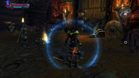 Once all creatures are dead, return with Hreid to the treasury - The Red Marches - p. 2 | Side missions - Side missions - Kingdoms of Amalur: Reckoning Game Guide & Walkthrough