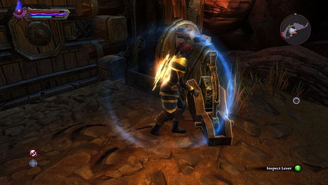 After finding the right corpses, Hreid will come to you and find a sequence which opens the treasury - The Red Marches - p. 2 | Side missions - Side missions - Kingdoms of Amalur: Reckoning Game Guide & Walkthrough