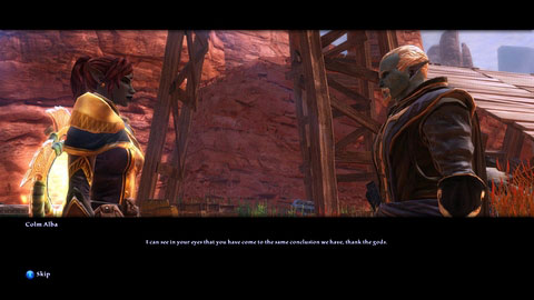 First go to Galette M1(3) and talk to Colm Alba - The Red Marches - p. 2 | Side missions - Side missions - Kingdoms of Amalur: Reckoning Game Guide & Walkthrough