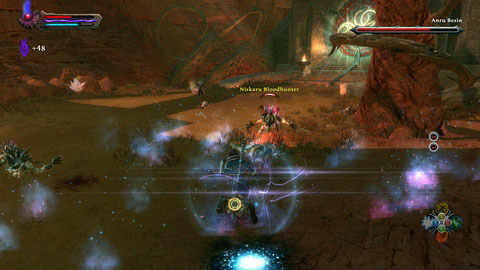 The man will summon a group of Niskaru for help - you should kill them first - Alserund - p. 3 | Side missions - Side missions - Kingdoms of Amalur: Reckoning Game Guide & Walkthrough