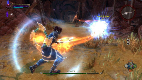 Your objective is to get eight Spider Stingers, which can be found by bodies of dead spiders - Menetyre - p. 2 | Side missions - Side missions - Kingdoms of Amalur: Reckoning Game Guide & Walkthrough