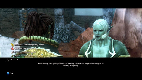 When you bring him all these ingredients, he will agree to reforge the blade but he needs one more item to do this - Menetyre - p. 2 | Side missions - Side missions - Kingdoms of Amalur: Reckoning Game Guide & Walkthrough