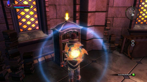 Once you get inside the building, head to the first floor - Apotyre - p. 1 | Side missions - Side missions - Kingdoms of Amalur: Reckoning Game Guide & Walkthrough