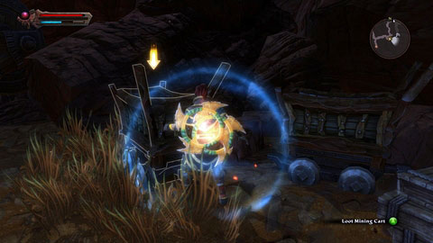 A sample youre looking for is located in a cart at the very end of the tunnel - Apotyre - p. 1 | Side missions - Side missions - Kingdoms of Amalur: Reckoning Game Guide & Walkthrough