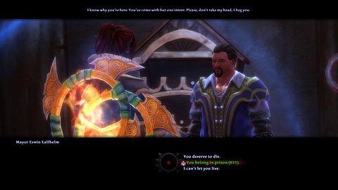 Depending on your previous choices, your next task will be to kill either mayor or Adath - Apotyre - p. 1 | Side missions - Side missions - Kingdoms of Amalur: Reckoning Game Guide & Walkthrough