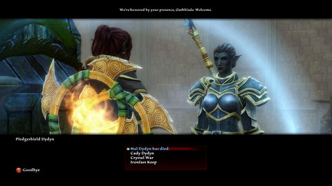 Notice about fate of Mal Dydyn is meant for Plagueshield Dydyn in Ironfast Keep M4(4) - Apotyre - p. 2 | Side missions - Side missions - Kingdoms of Amalur: Reckoning Game Guide & Walkthrough