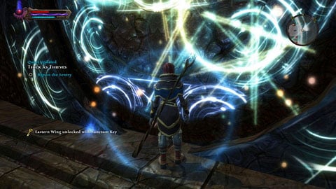 You have to use it in the northern corridor, which will lead to the large chamber - Apotyre - p. 5 | Side missions - Side missions - Kingdoms of Amalur: Reckoning Game Guide & Walkthrough