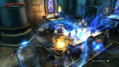 Youll find him in his office at the top of the building - Adessa - p. 1 | Side missions - Side missions - Kingdoms of Amalur: Reckoning Game Guide & Walkthrough