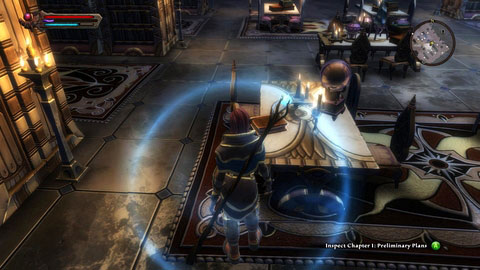 Inside Livarium M6(14) in the district The Isles examine a book Chapter I: Preliminery Plans lying on the table - Adessa - p. 3 | Side missions - Side missions - Kingdoms of Amalur: Reckoning Game Guide & Walkthrough