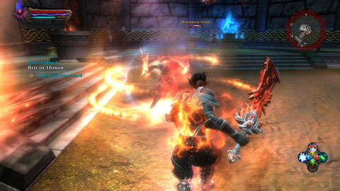 After defeating all five warriors, youll deal with Bronwen Senn - Cursewood - p. 1 | Side missions - Side missions - Kingdoms of Amalur: Reckoning Game Guide & Walkthrough