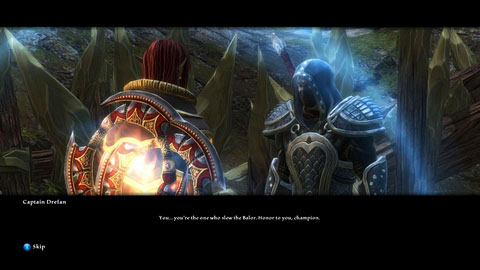 Near the gates of Mel Senshir youll meet captain Drefen M7(1), who will ask you for a small favor - Cursewood - p. 2 | Side missions - Side missions - Kingdoms of Amalur: Reckoning Game Guide & Walkthrough