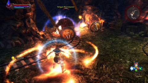 He will be helped by two Bolgan during the fight, so you should kill them first - Cursewood - p. 2 | Side missions - Side missions - Kingdoms of Amalur: Reckoning Game Guide & Walkthrough