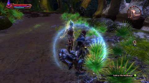 Near the camp, south from Proving Halls M8(3), youll meet Fae entitled The Headsman - The Midden | Side missions - Side missions - Kingdoms of Amalur: Reckoning Game Guide & Walkthrough