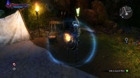 Zanvil Whit from the camp south from Proving Halls M1(6) will ask you to find a corpse of one of the scouts (Venris) M2(4) - The Midden | Side missions - Side missions - Kingdoms of Amalur: Reckoning Game Guide & Walkthrough