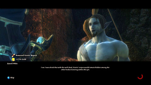 Give Zanvil the paper thus ending the quest - The Midden | Side missions - Side missions - Kingdoms of Amalur: Reckoning Game Guide & Walkthrough