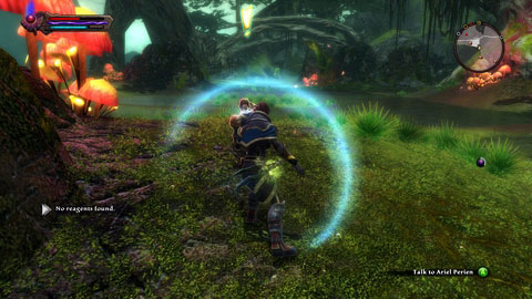 Ariel Peried, who can be found in the western part of Drowned Forest M10(6), will ask you to search for her kidnapped assistant - Drowned Forest - p. 1 | Side missions - Side missions - Kingdoms of Amalur: Reckoning Game Guide & Walkthrough