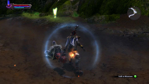 On the road connecting Cursewood and Drowned Forest youll meet a man named Bisarane M10(9) - Drowned Forest - p. 1 | Side missions - Side missions - Kingdoms of Amalur: Reckoning Game Guide & Walkthrough