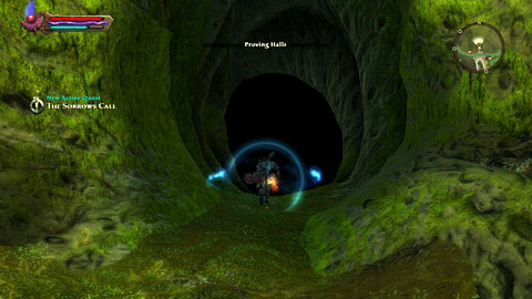 At the beginning you have to go to Proving Halls in The Midden M8(3) - Drowned Forest - p. 1 | Side missions - Side missions - Kingdoms of Amalur: Reckoning Game Guide & Walkthrough