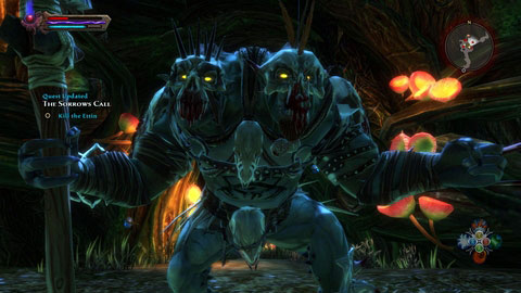 After short conversation youll be attacked by Ettin - Drowned Forest - p. 1 | Side missions - Side missions - Kingdoms of Amalur: Reckoning Game Guide & Walkthrough