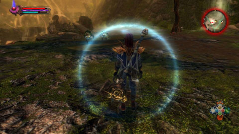 After getting to the destination, Taibreah will start a ritual during which youll be attacked by three waves of enemies - Drowned Forest - p. 2 | Side missions - Side missions - Kingdoms of Amalur: Reckoning Game Guide & Walkthrough