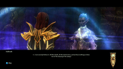 Now you have to return to House of Sorrows and talk to Biserane - Drowned Forest - p. 3 | Side missions - Side missions - Kingdoms of Amalur: Reckoning Game Guide & Walkthrough