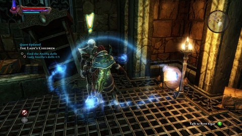 Inside ruins of Seawatch M11(12) youll meet steward Byrn Elgar, who will order you a task to bring back all servants working in the castle - Caeled Coast - p. 3 | Side missions - Side missions - Kingdoms of Amalur: Reckoning Game Guide & Walkthrough