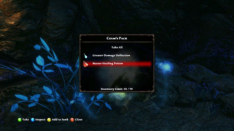 His backpack can be found in the chamber on the east - High Fulgen - p. 1 | Side missions - Side missions - Kingdoms of Amalur: Reckoning Game Guide & Walkthrough