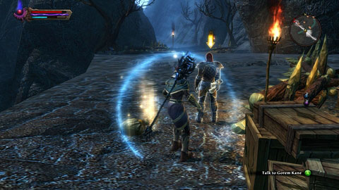 Once the last opponent is dead, youll be sent to mercenaries camp to the south M12(6) - High Fulgen - p. 2 | Side missions - Side missions - Kingdoms of Amalur: Reckoning Game Guide & Walkthrough