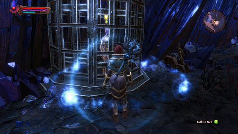 Inside Echoing Light Mine undergrounds youll encounter Nel imprisoned in cage - Twilight Pass - p. 2 | Side missions - Side missions - Kingdoms of Amalur: Reckoning Game Guide & Walkthrough