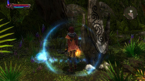 Youll find this stone in a small forest in the northern part of Drowned Forest - Winter - p. 1 | Detyre, Klurikon and Alabastra Lorestones - Lorestones - Kingdoms of Amalur: Reckoning Game Guide & Walkthrough