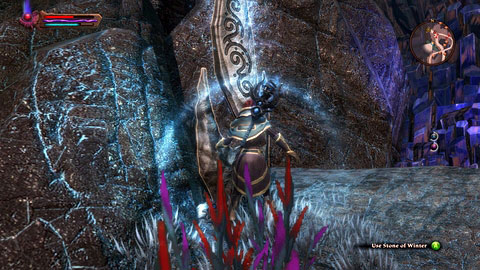 The stone is located next to the road north from Prismere Basin - Amaura | Detyre, Klurikon and Alabastra Lorestones - Lorestones - Kingdoms of Amalur: Reckoning Game Guide & Walkthrough