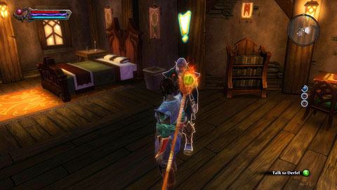 Inside Derfels House M3(2), speak with the owner to receive a few mission form him - Kandrian I - p.1 | Side missions - Side missions - Kingdoms of Amalur: Reckoning Game Guide & Walkthrough