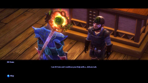 Eli Tems, found inside The Raven tavern M4(5) will ask you to steal the ring of Lord Kandrian, who lives inside the Kandrian Keep - Kandrian II | Side missions - Side missions - Kingdoms of Amalur: Reckoning Game Guide & Walkthrough