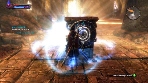 As you reach the end, use the nearby Erathil Sigil Stone - Tywili Coast - p.2 | Side missions - Side missions - Kingdoms of Amalur: Reckoning Game Guide & Walkthrough