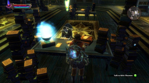 Inside the library of Scholia Arcana M6(20) you should speak to Idris Theon - Rathir - p.4 | Side missions - Side missions - Kingdoms of Amalur: Reckoning Game Guide & Walkthrough