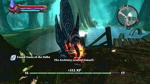 West of the ruins of Aodh - Kingdoms of Amalur Reckoning: The Sidhe, Dalentarth - Lorestones - Lorestones - Kingdoms of Amalur: Reckoning Game Guide & Walkthrough