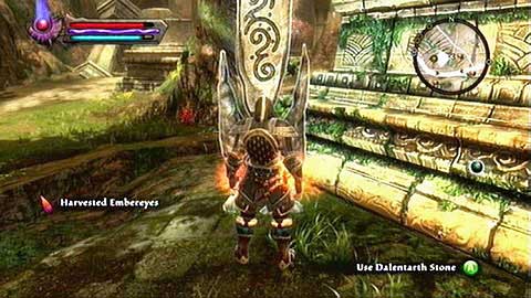 Beside the ruins, south of Brunuath - Kingdoms of Amalur Reckoning: Dalentarth - Lorestones - Lorestones - Kingdoms of Amalur: Reckoning Game Guide & Walkthrough