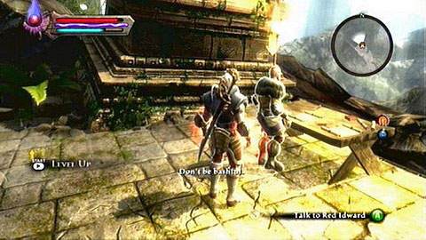 Regardless of your choice, after obtaining the last weapon you should head to the Red Legion leader in Bloodstone Deep to give him all three items - Kingdoms of Amalur Reckoning: Odarath I, p. 2 - Walkthrough - Side missions - Kingdoms of Amalur: Reckoning Game Guide & Walkthrough