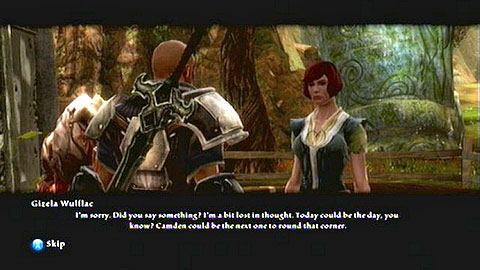 She will ask you to gain information regarding her husband, whos currently serving in the army - Kingdoms of Amalur Reckoning: Odarath I, p. 2 - Walkthrough - Side missions - Kingdoms of Amalur: Reckoning Game Guide & Walkthrough