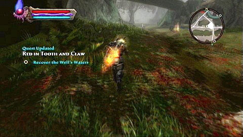 You can find it a bit further to the east - Kingdoms of Amalur Reckoning: Odarath II, p. 1 - Walkthrough - Side missions - Kingdoms of Amalur: Reckoning Game Guide & Walkthrough