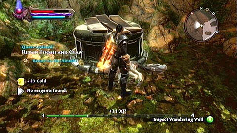 He will tell you that that the well indeed keeps changing its location - Kingdoms of Amalur Reckoning: Odarath II, p. 1 - Walkthrough - Side missions - Kingdoms of Amalur: Reckoning Game Guide & Walkthrough