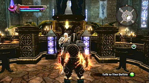 You need to take this item to the Shieldering Keep and give it to Tine Delfric - Kingdoms of Amalur Reckoning: Odarath II, p. 2 - Walkthrough - Side missions - Kingdoms of Amalur: Reckoning Game Guide & Walkthrough