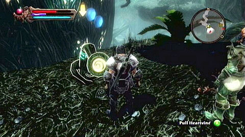 Your objectives are three Heartvine plants marked on the map - Kingdoms of Amalur Reckoning: Odarath II, p. 3 - Walkthrough - Side missions - Kingdoms of Amalur: Reckoning Game Guide & Walkthrough