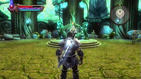 Having obtained the ring, return to the House of Ballads and enter the Court of Enchantments to end the mission - Kingdoms of Amalur Reckoning: Odarath II, p. 3 - Walkthrough - Side missions - Kingdoms of Amalur: Reckoning Game Guide & Walkthrough