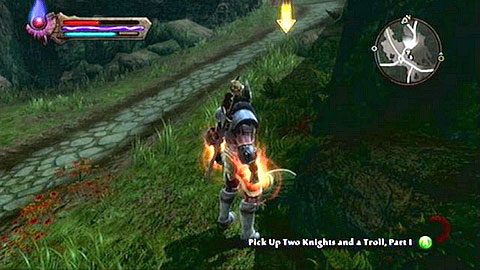 The first Fae Cairn can be found nearby the Sunder Caverns entrance - Kingdoms of Amalur Reckoning: Odarath II, p. 3 - Walkthrough - Side missions - Kingdoms of Amalur: Reckoning Game Guide & Walkthrough